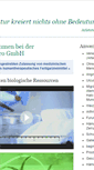 Mobile Screenshot of biorepro.de